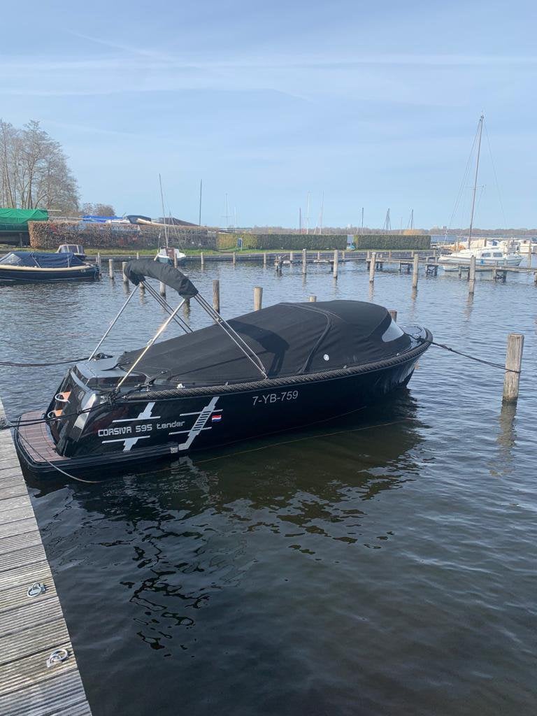 Corsiva 595 Tender met Suzuki 60pk buitenboordmotor, Gebruikt, Buitenboordmotor, Tot 1.00 meter, Tender