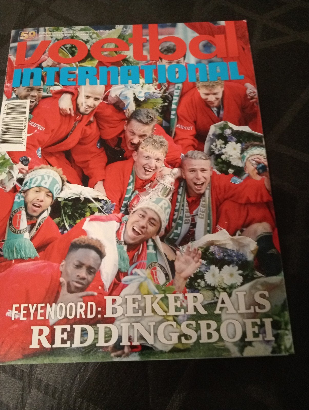 Voetbal International - Feyenoord Bekerwinnaar 2016, Ophalen of Verzenden, Zo goed als nieuw, Sport en Vrije tijd