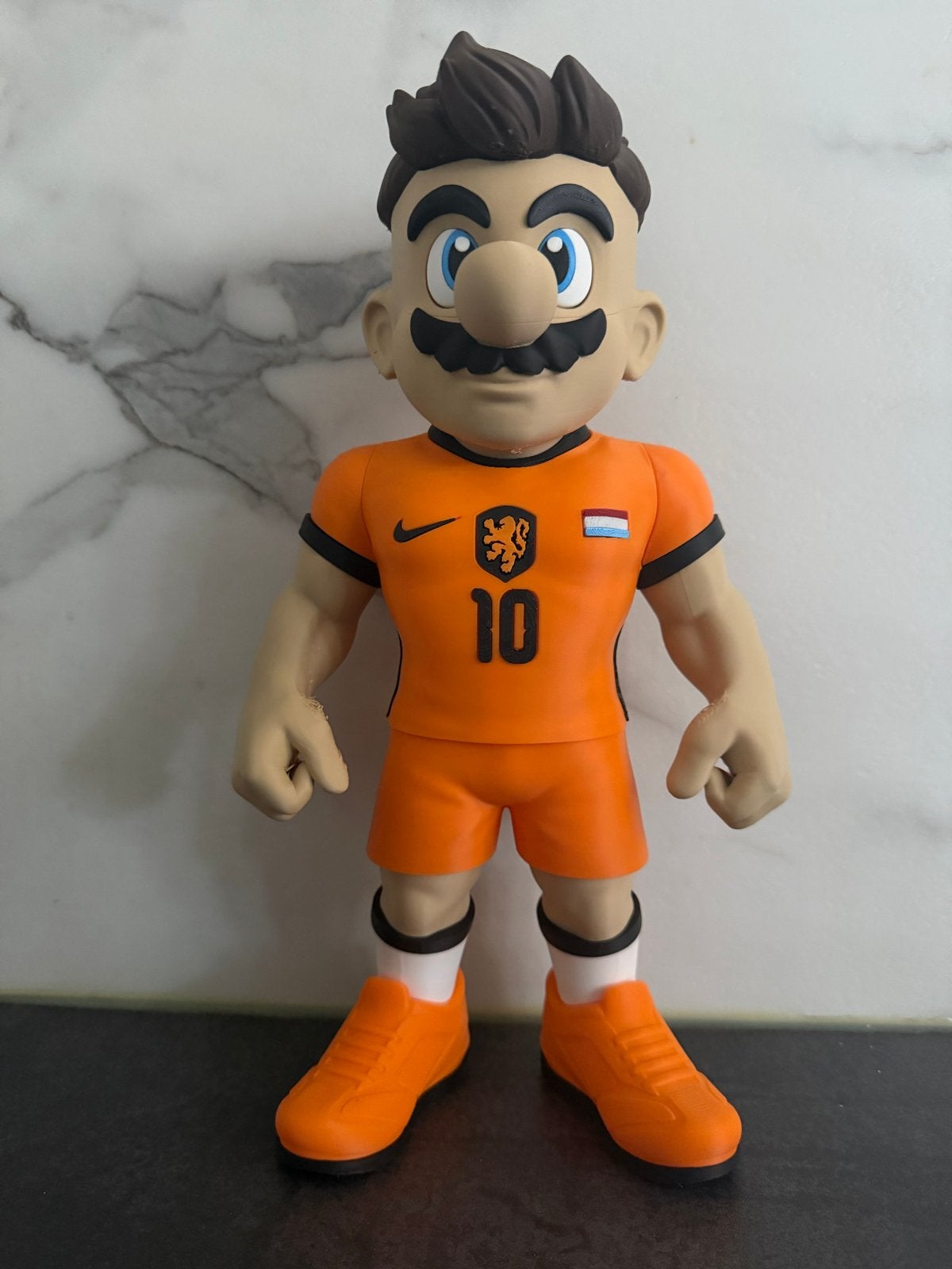 Mario Voetbalfiguur Oranje WK/EK, Verzamelen, Poppetjes en Figuurtjes, Ophalen of Verzenden, Zo goed als nieuw