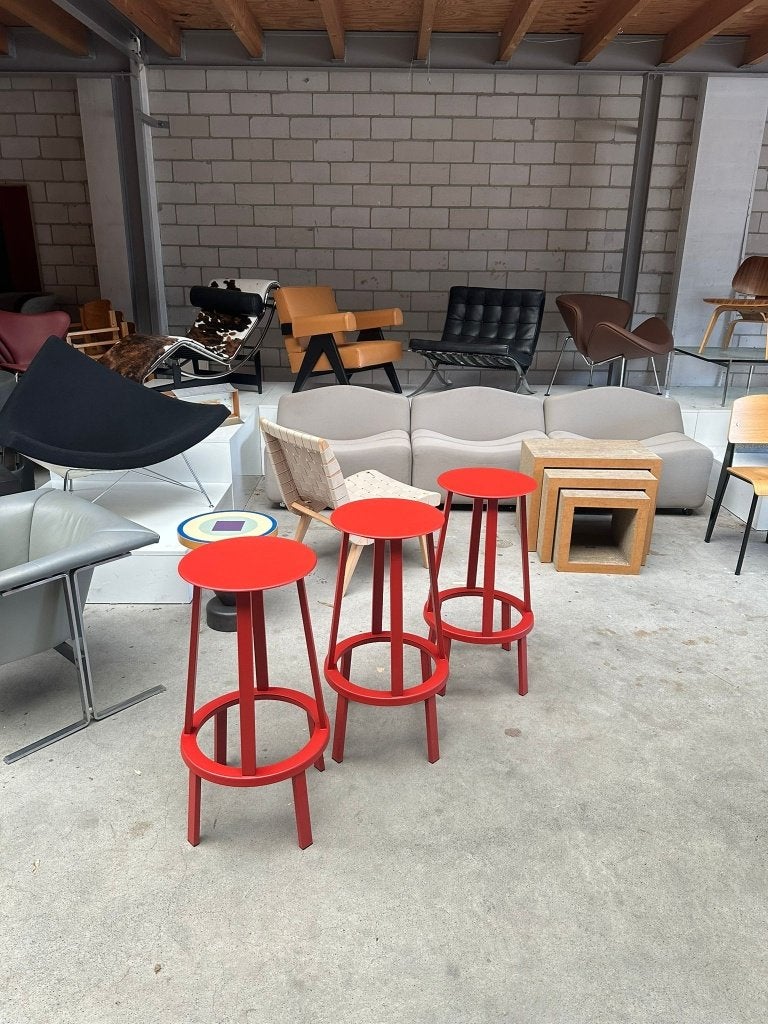HAY Revolver barstool (voorraad: 3), Huis en Inrichting, Barkrukken, Ophalen, 60 tot 90 cm, Metaal, X