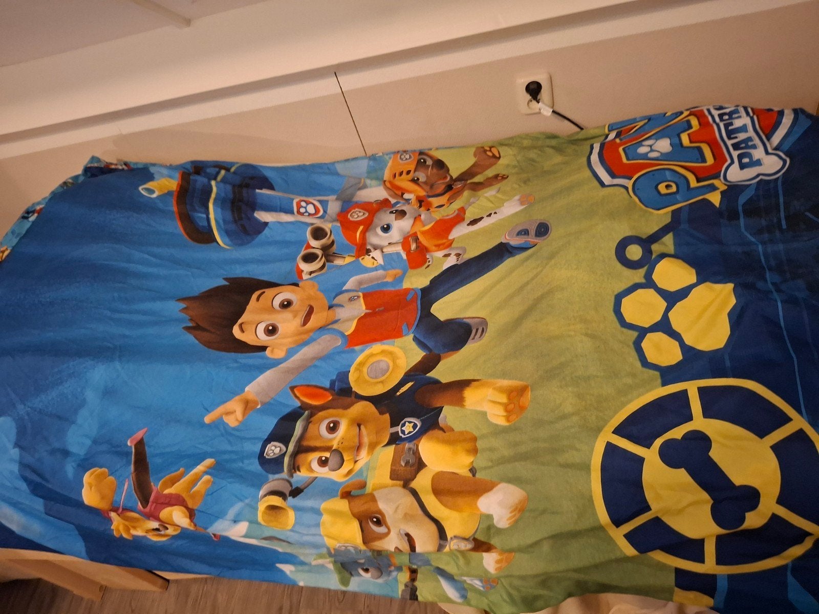 Dekbed hoes paw patrol, Ophalen of Verzenden, Zo goed als nieuw