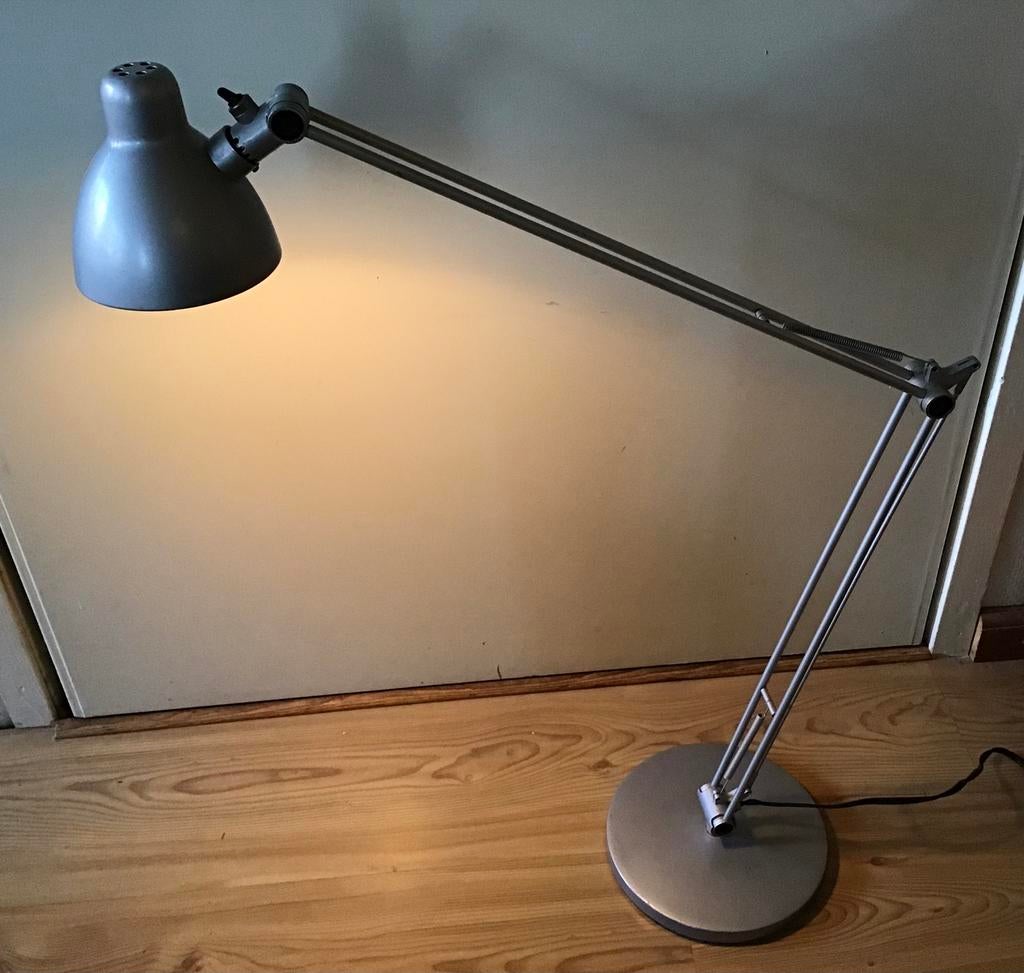 IKEA Antifoni burolamp - Verstelbare bureaulamp, Ophalen, Zo goed als nieuw, Metaal, 75 cm of meer
