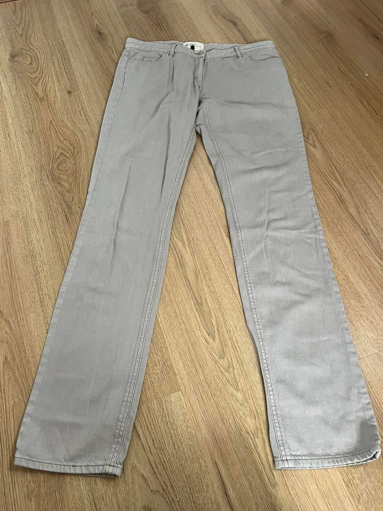 Isabel marant etoile grijze dunne denim 3 katoen, Ophalen of Verzenden, Zo goed als nieuw, X, Maat 38/40 (M)