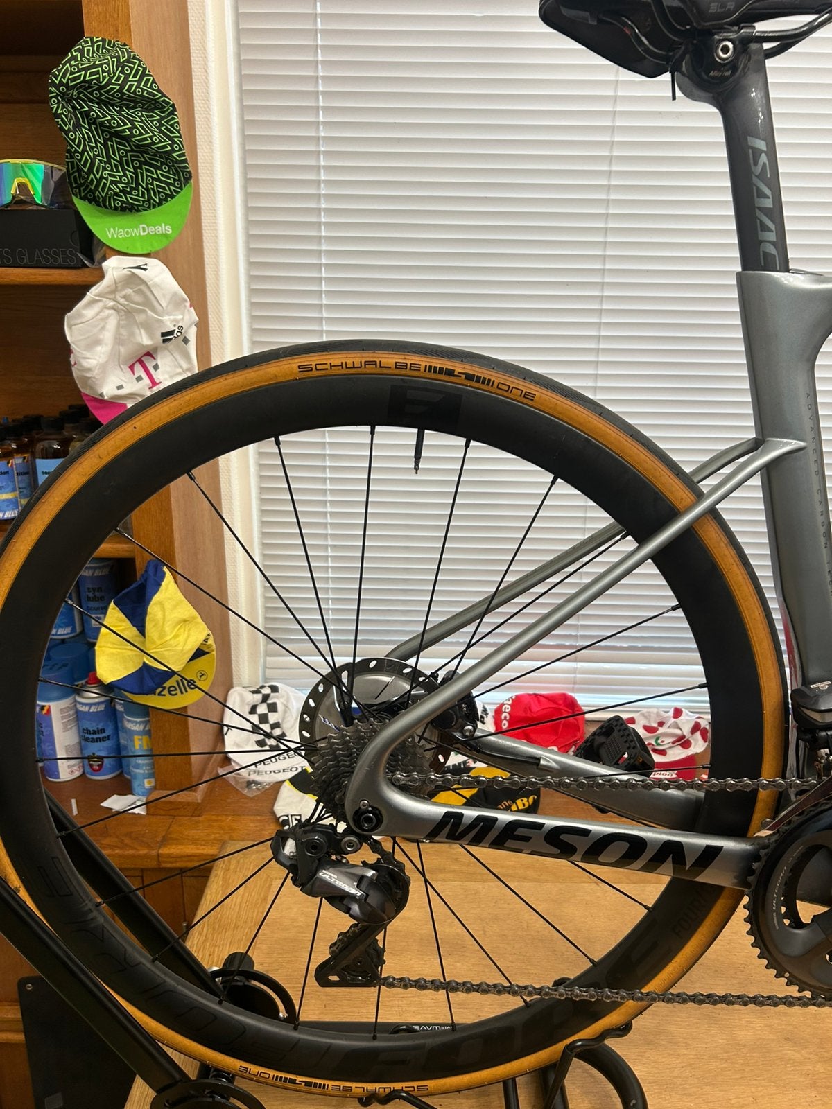 Isaac meson 50cm center to top, Overige merken, Carbon, De ruyterstraat 86, 49 tot 53 cm
