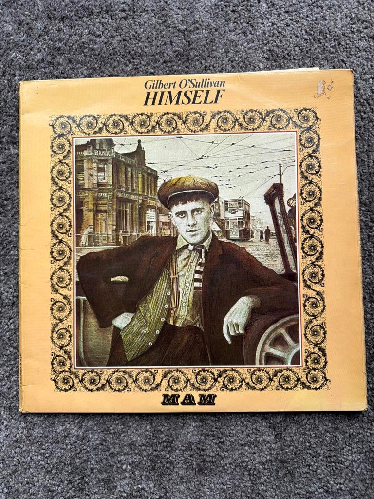 Gilbert O'Sullivan - Himself LP (1972) - Pop/Rock Vinyl, Ophalen of Verzenden, 1970 - 1979, Gebruikt, 12 inch