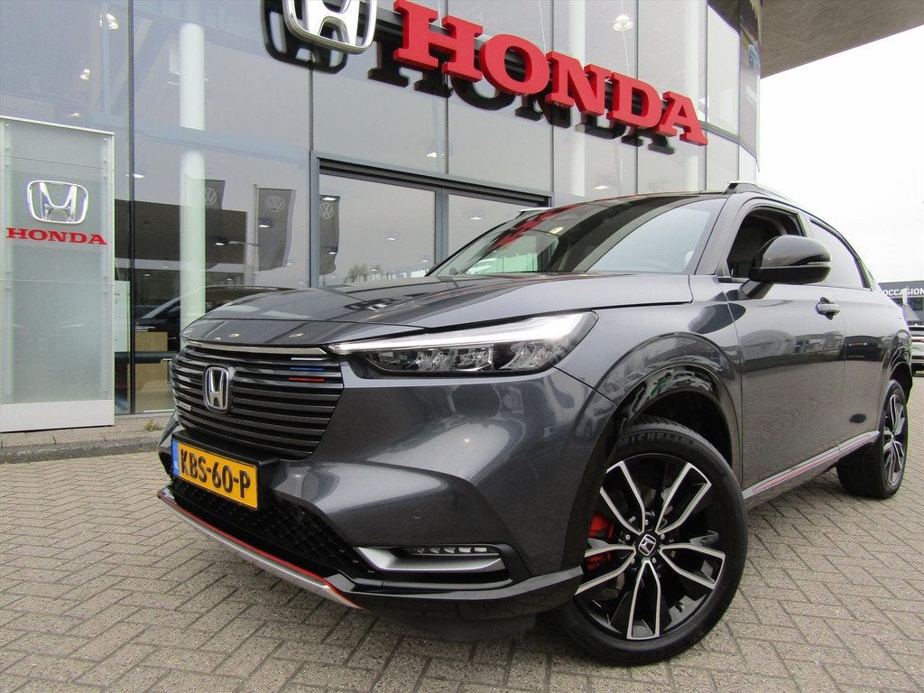 Honda HR-V 1.5 i-MMD 131pk CVT Advance Style, Premium audio, Auto's, Honda, Leder en Stof, Bedrijf, 19 km/l, 107 pk