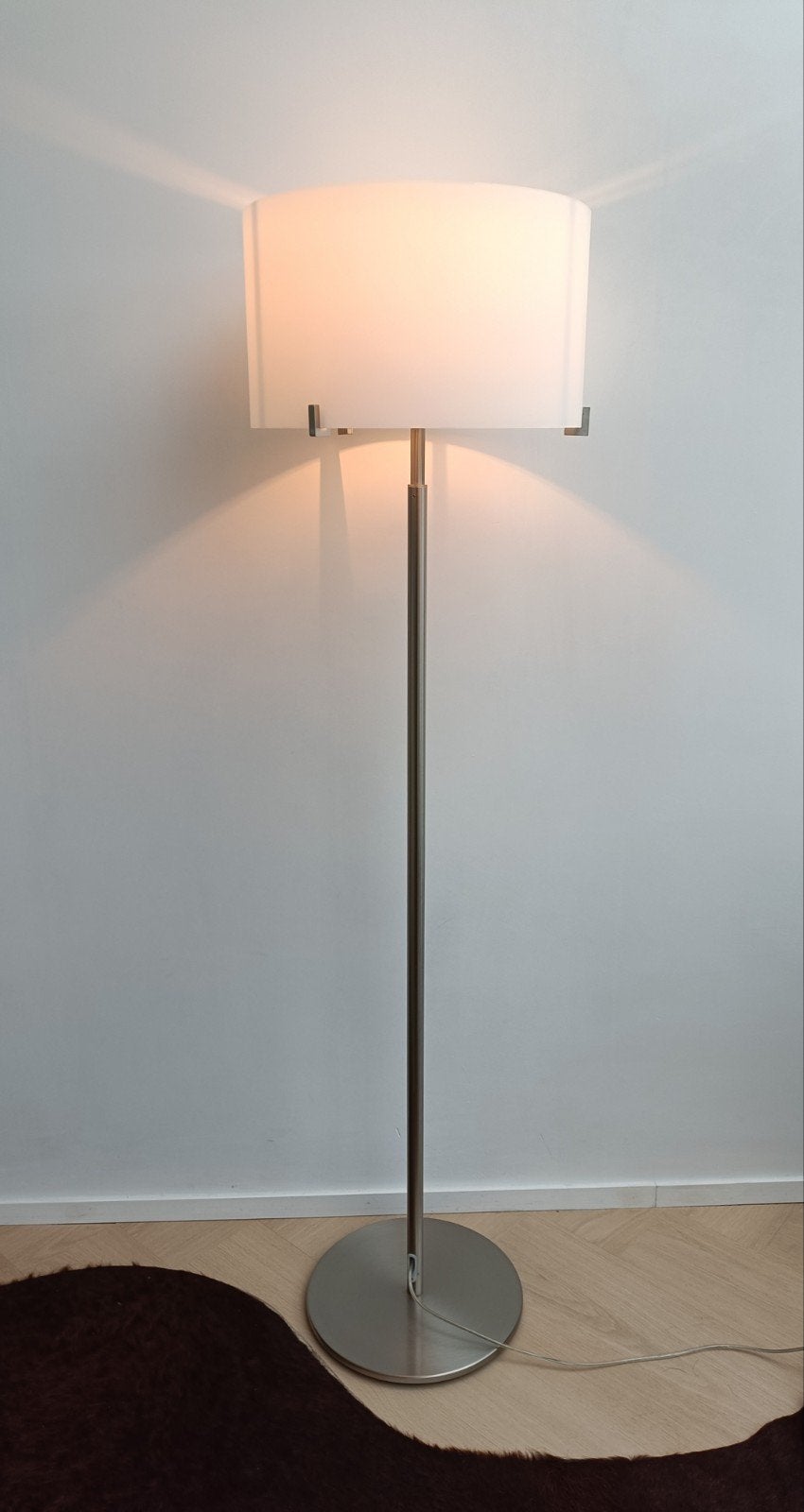 Prandina F31 vloerlamp, Ophalen, 100 tot 150 cm, Zo goed als nieuw, Glas