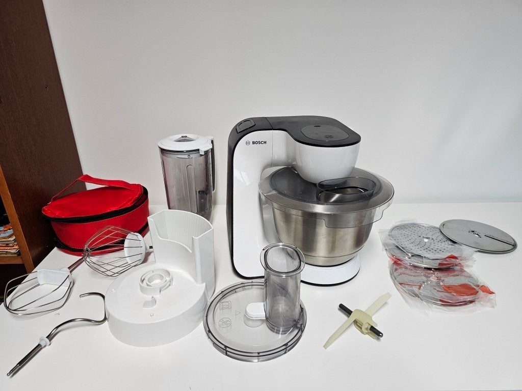Bosch keukenmachine voor €75,-, Witgoed en Apparatuur, Ophalen, 4 liter of meer, Gebruikt, 3 snelheden of meer