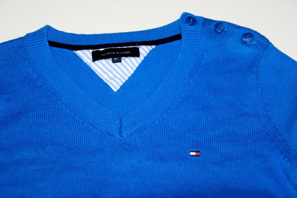 NIEUW! Tommy Hilfiger pullover trui blauw maat 92 / 98, Kinderen en Baby's, Kinderkleding | Maat 92, Trui of Vest, Nieuw, Ophalen of Verzenden