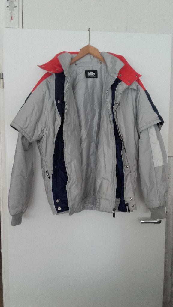Ski Jas Killy  maat 52, Ophalen of Verzenden, Zo goed als nieuw, Maat 52/54 (L), Blauw