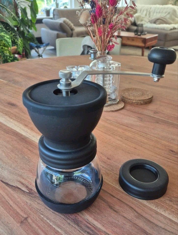 + Koffiebonenmaler met keramische schijven +, Ophalen of Verzenden, Zo goed als nieuw