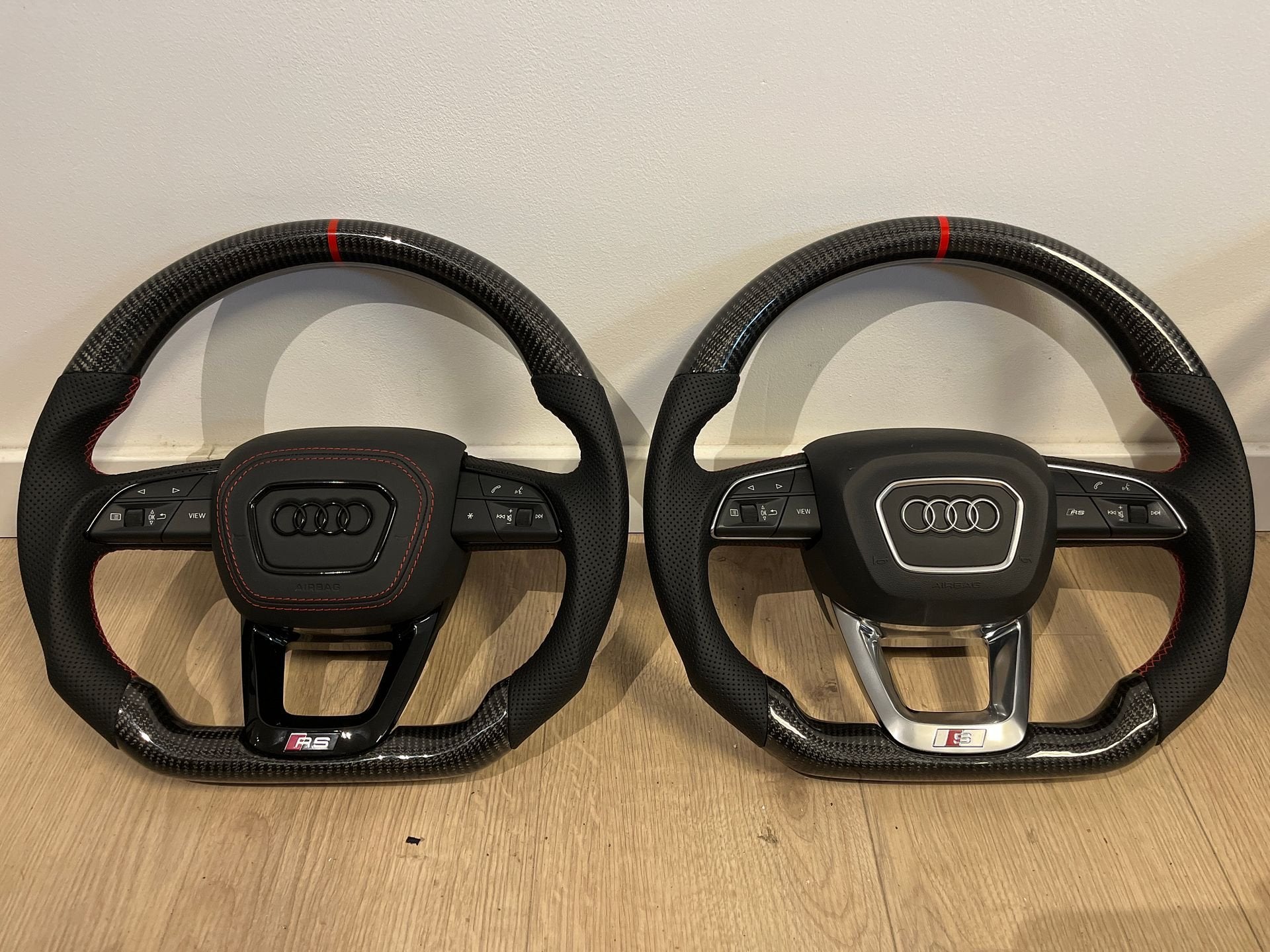 Rs3 rsq3 stuur stuurwiel Carbon A3 s3 q3, Auto-onderdelen, Besturing, Audi, Nieuw, Ophalen of Verzenden