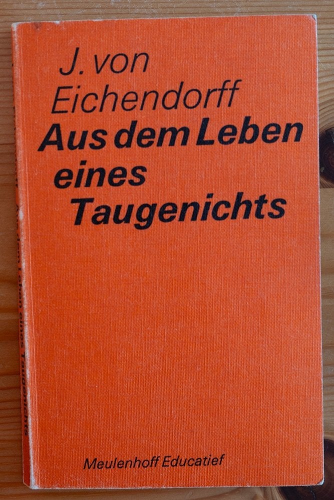 Boek Aus dem Leben eines Taugenichts, Gelezen, Von Eichendorff, Ophalen of Verzenden, Nederland