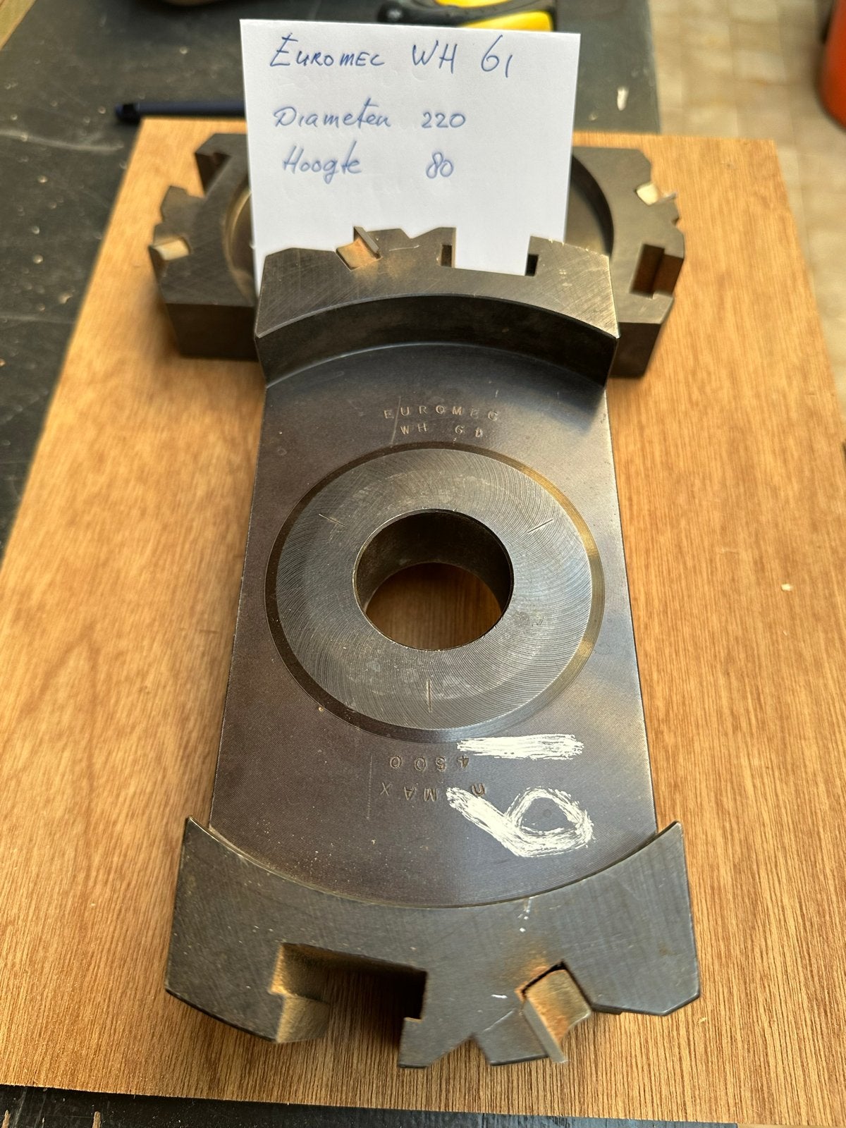 Euromec WH 61 & 64 Freeskoppen - 220mm & 208mm Diameter, Ophalen