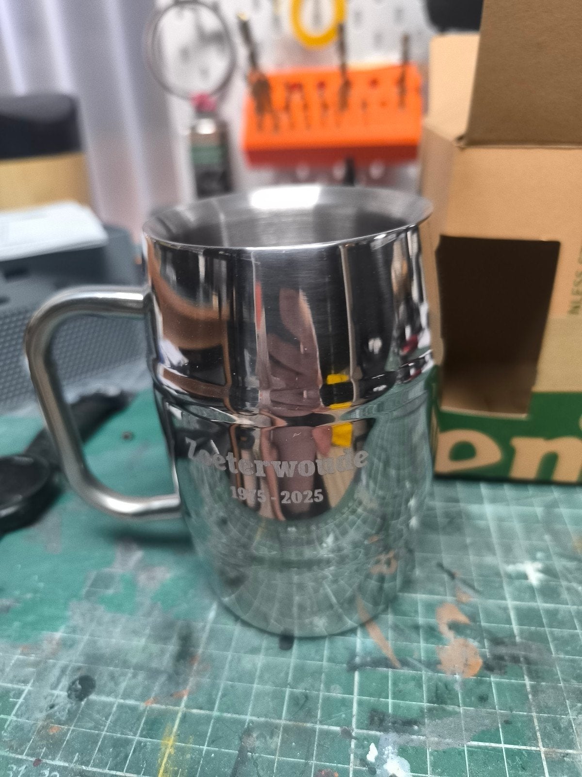 Heineken Zoeterwoude 50 Jaar Jubileum Beker, Ophalen of Verzenden, Nieuw, Pul(len), Heineken