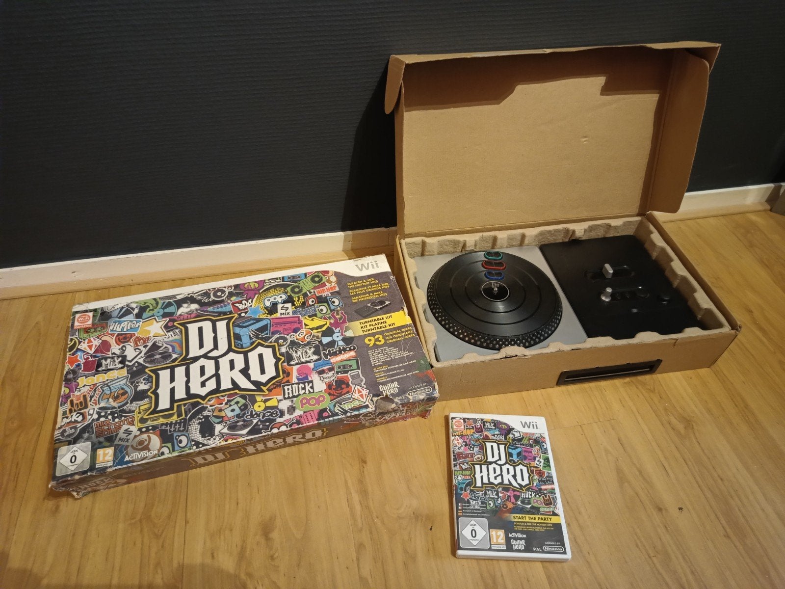 DJ hero Nintendo Wii, Muziek, 1 speler, Ophalen of Verzenden, Zo goed als nieuw