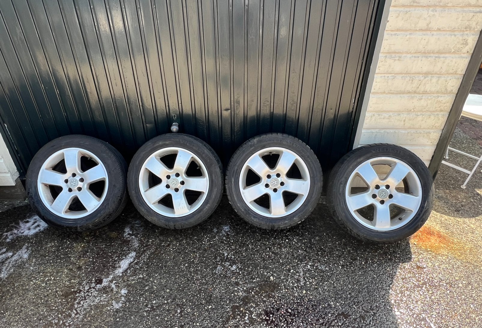 golf velgen 5x100, Auto-onderdelen, Banden en Velgen, Ophalen, Gebruikt, 16 inch, Banden en Velgen