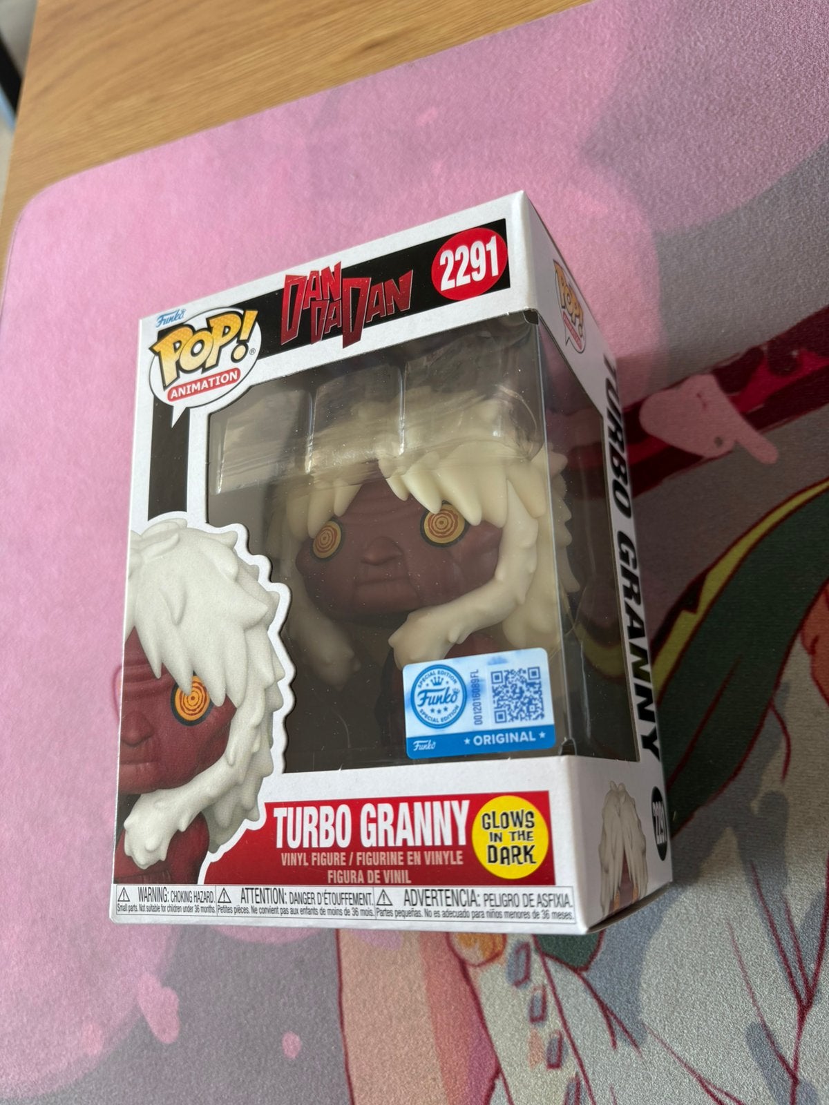 Dandadan 2291 Funko Pop! Turbo Granny Glow in the Dark, Verzamelen, Funko Europe, Ophalen of Verzenden, Zo goed als nieuw, 4th floor, 1 Queen Caroline St, London W6 9YN, Verenigd Koninkrijk