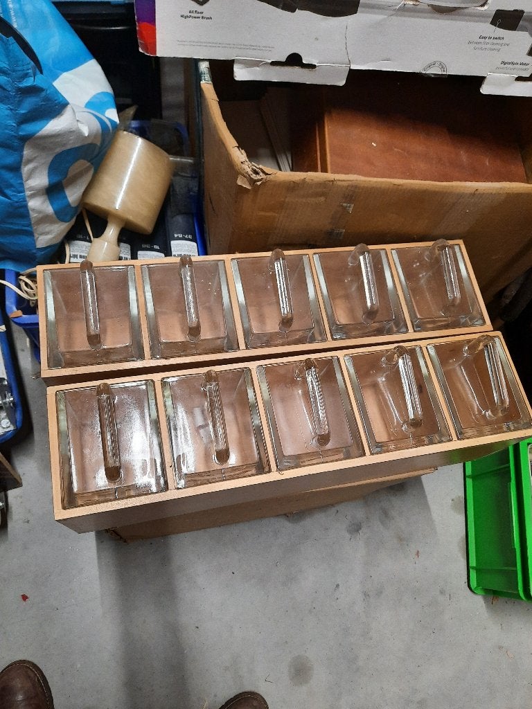 Ikea Forhoja grutterbak met 5 lades, Ophalen, Gebruikt, Hout, IKEA