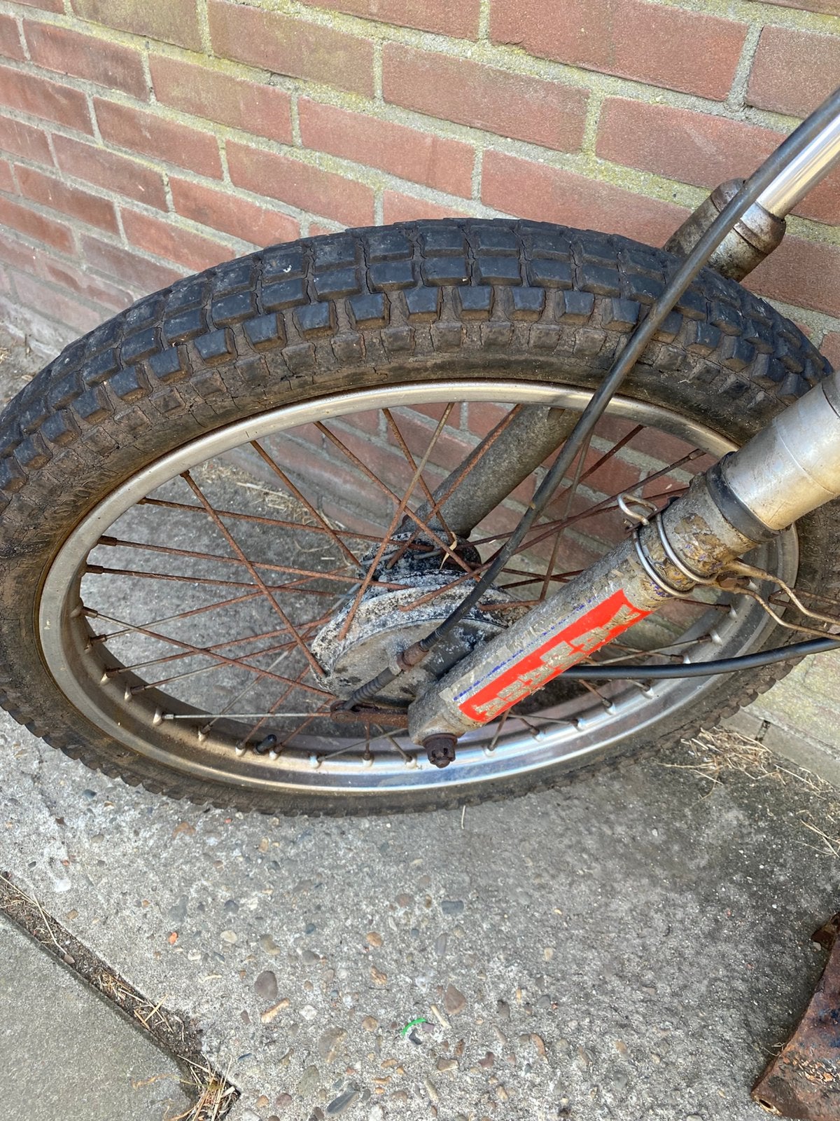 Yamaha DT 125 mx onderdelen 77/78, Ophalen, Gebruikt