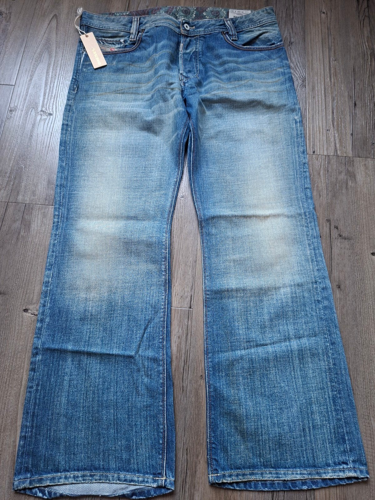 DIESEL Koffha jeans W36 L30, W36 - W38 (confectie 52/54), Diesel, Blauw, Nieuw