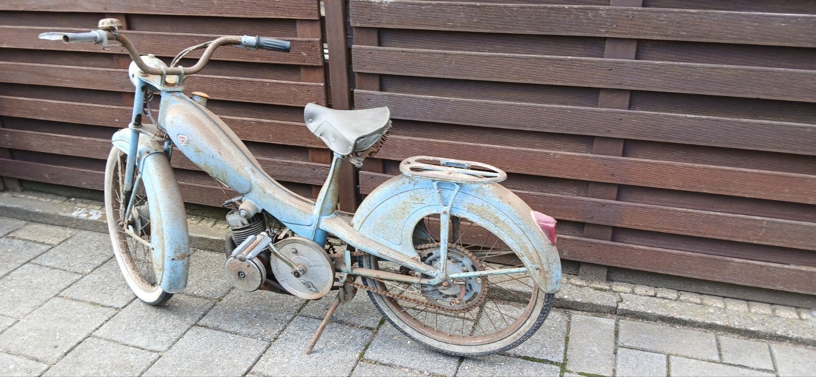 mobylette motoconfort flessenhals bleue, Ophalen, Overige merken