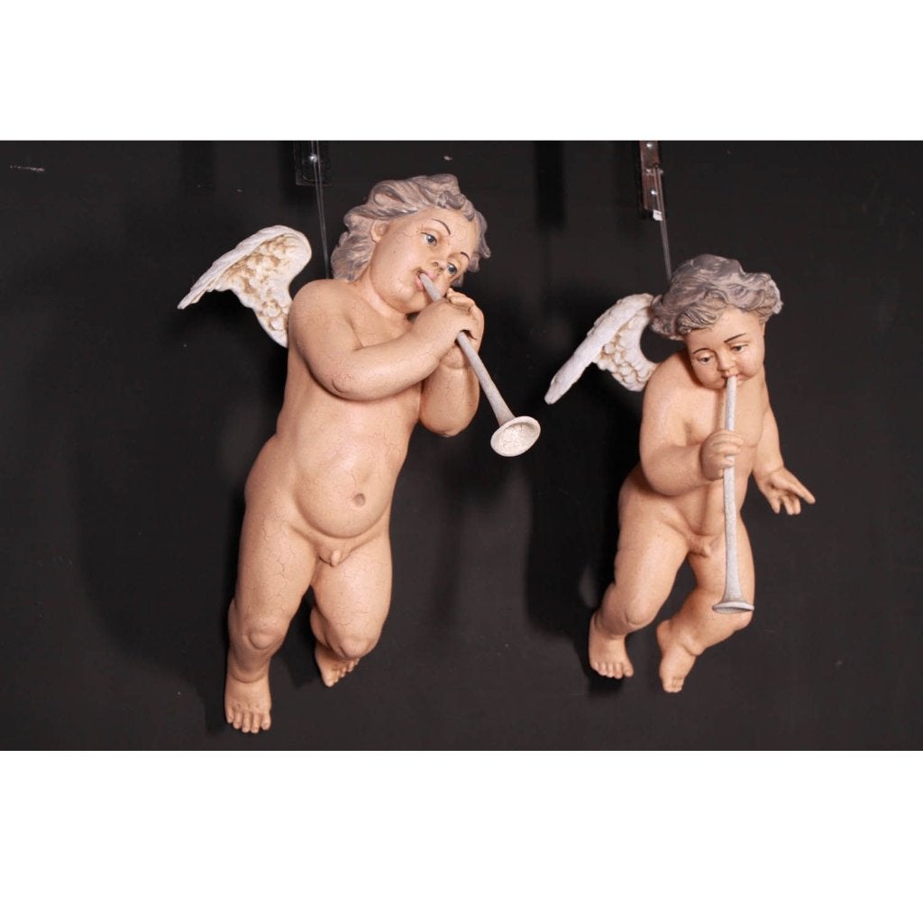 Wall Cherubs – Engel beeld Hoogte 59 cm Set of 2, Verzamelen, Ophalen, Nieuw