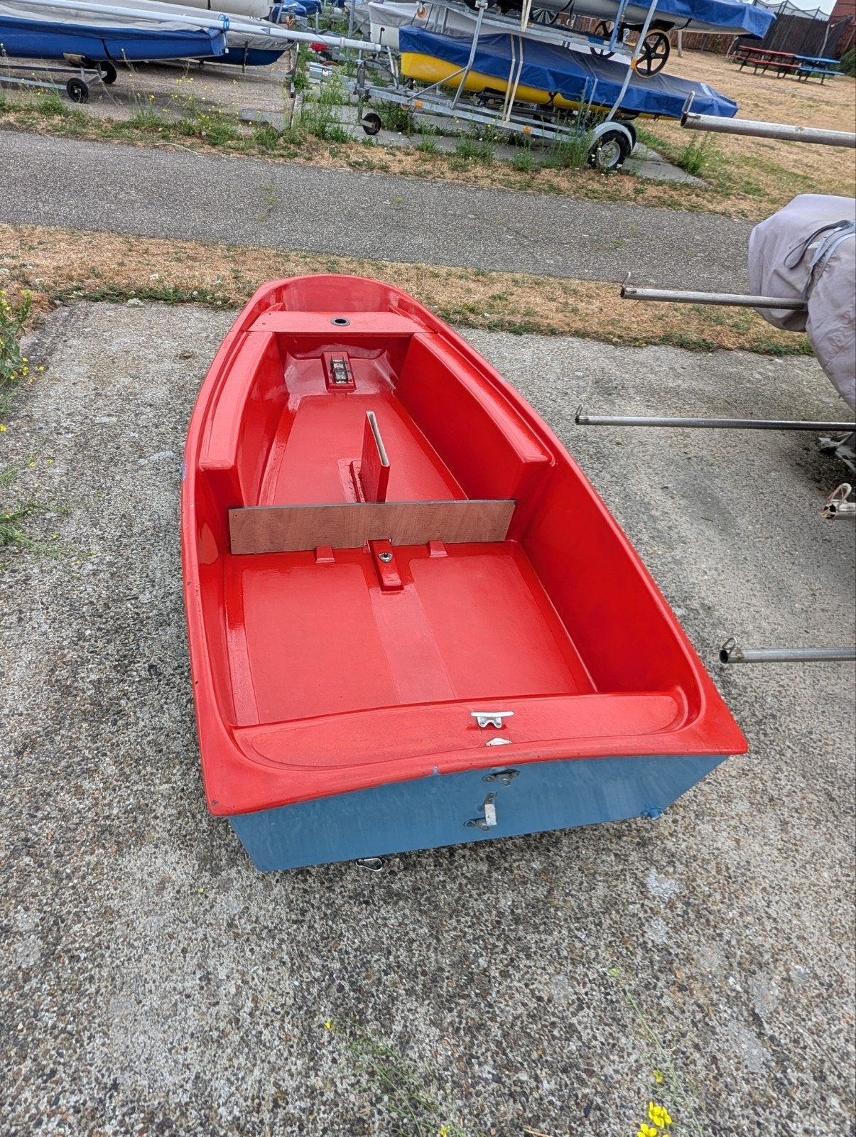 optimist onderdelen evt. complete boot, Gebruikt, Ophalen, Minder dan 3 meter, Minder dan 15 m²