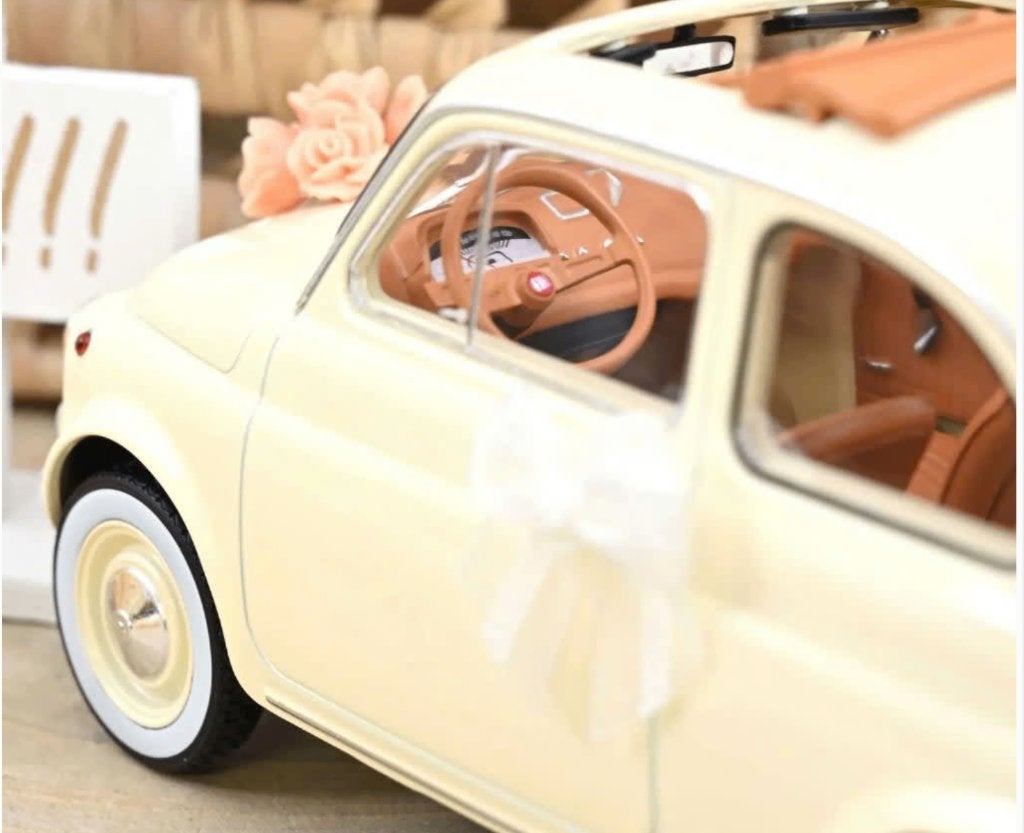 Fiat 500 L 1968 IVOOR Trouw Kado schaal 1/18 NOREV R. 187780, Verzenden, Nieuw, Auto, Norev