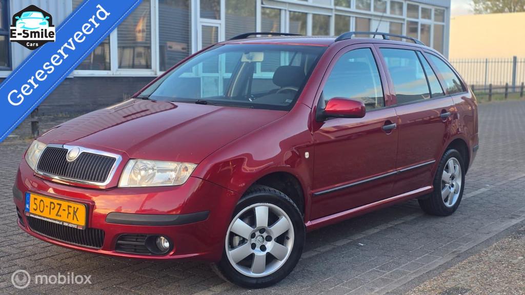Skoda Fabia Combi 1.4-16V Elegance/Airco/Cruise/APK!, Auto's, Voorwielaandrijving, 450 kg, Gebruikt, 4 cilinders