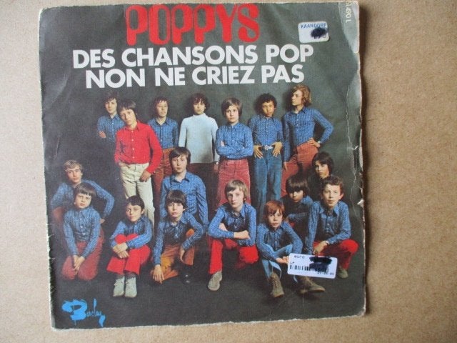 s5970 poppys - des chansons pop, Ophalen, Gebruikt, 7 inch, Overige genres
