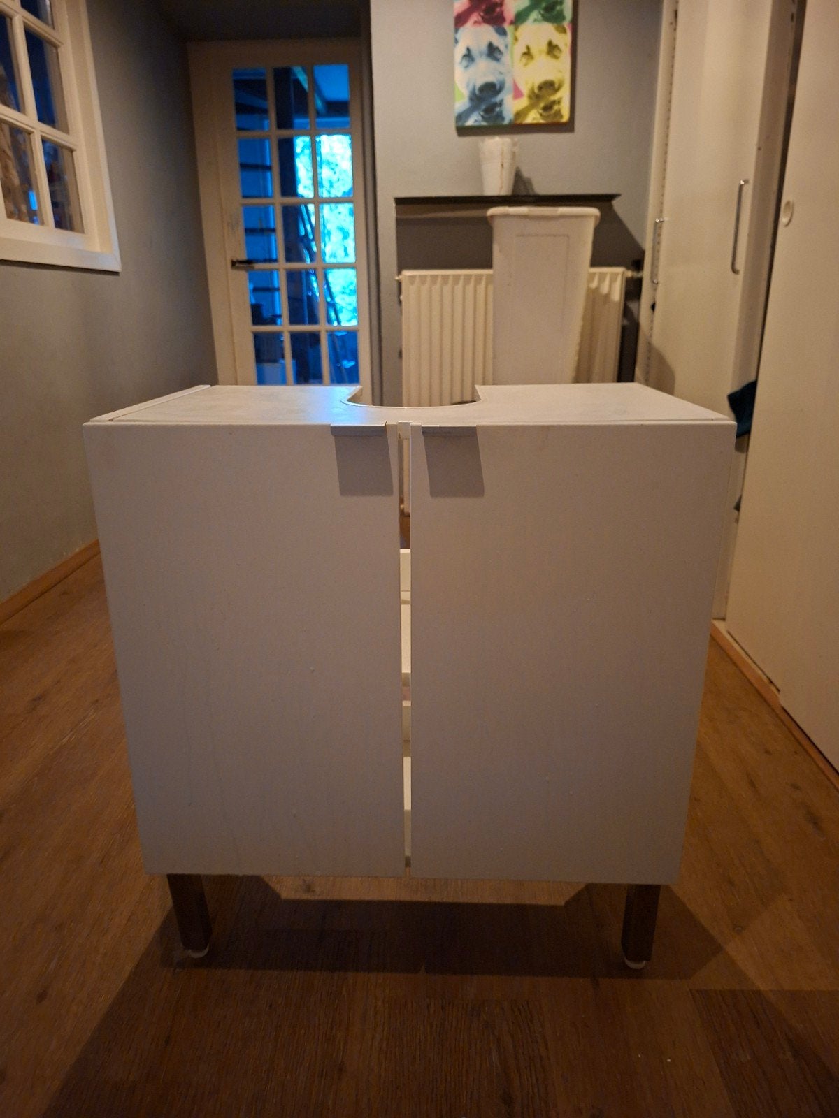 Badkamerkastje / Wastafelkastje - Ophalen in Andijk, Gebruikt, Minder dan 100 cm, Wastafelkast, 25 tot 50 cm