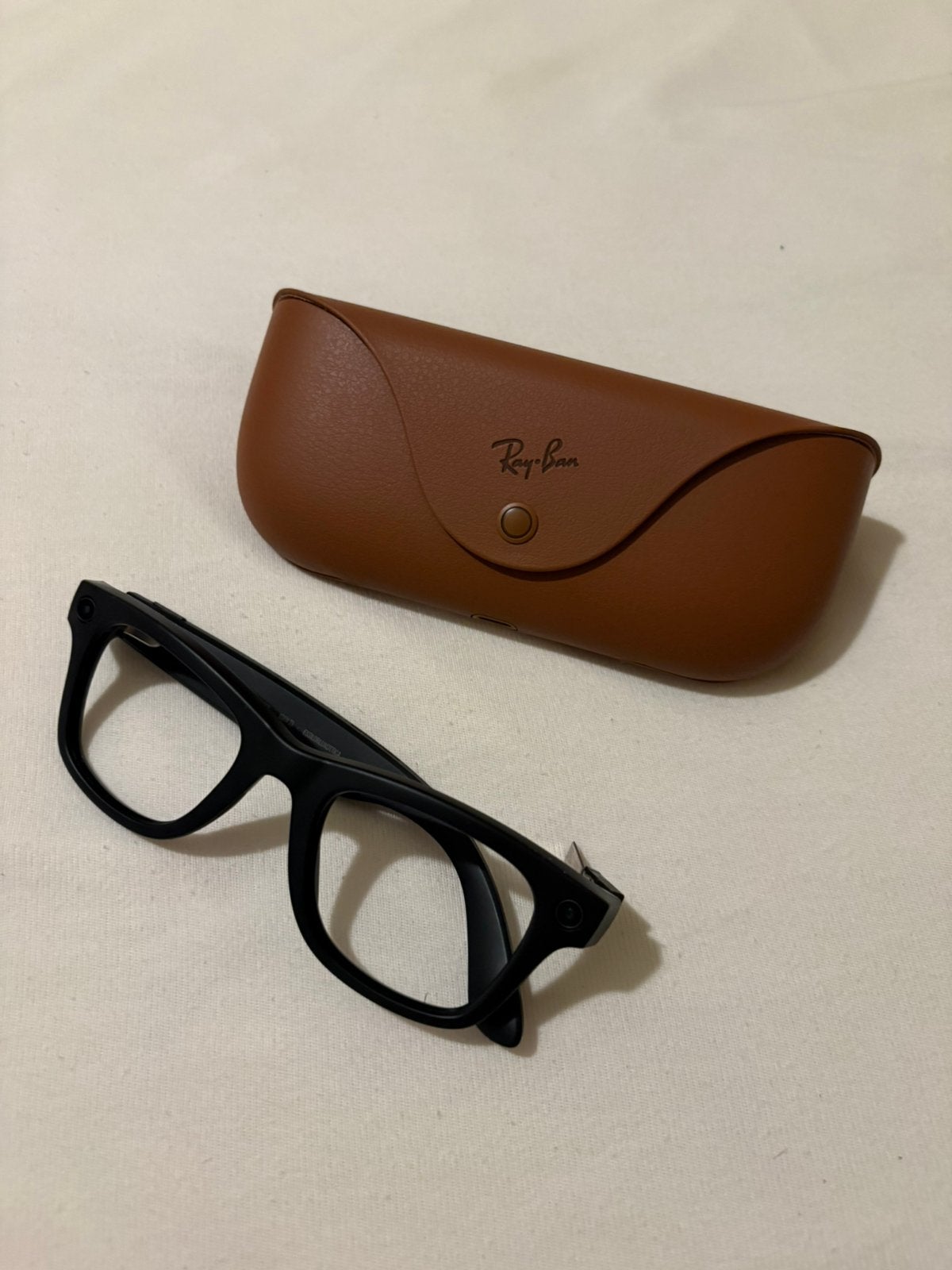 Ray Ban Meta Gen 2 Wayfarer defect, Ophalen, Zo goed als nieuw, Zwart, Ray-Ban