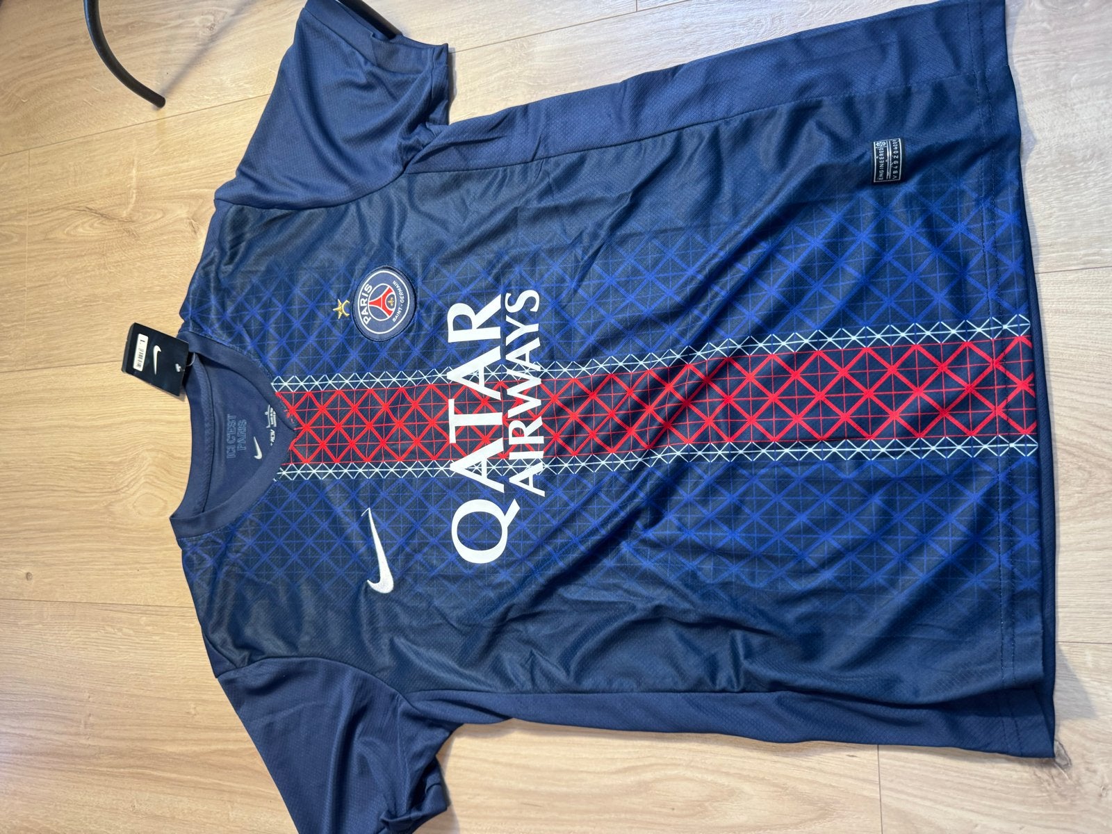 Voetbal t-shirt PSG thuis 2023/2024 - O Dembélé 10 - Maat M, Kleding | Heren, Sportkleding, F, Nieuw, Ophalen of Verzenden, A