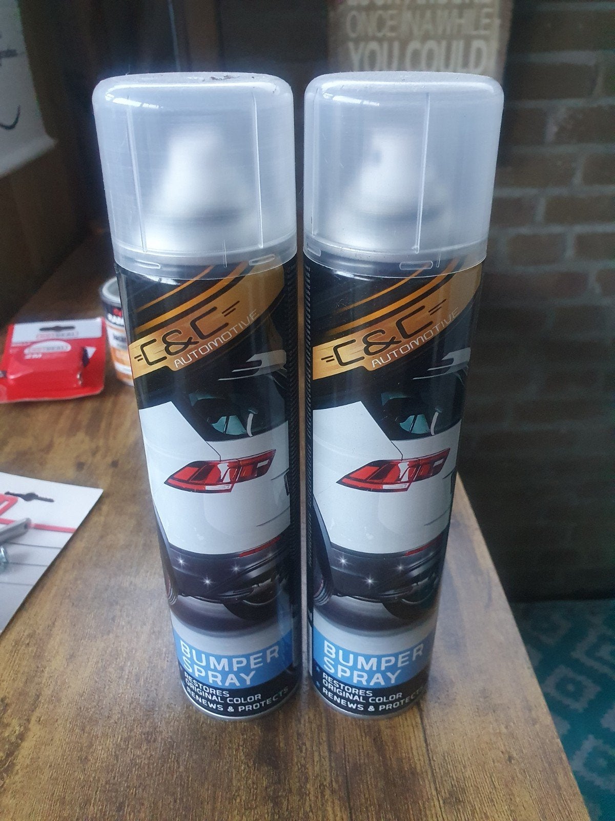 2x C&C Automotive Bumper Spray - Herstelt & Beschermt, Ophalen of Verzenden, Nieuw