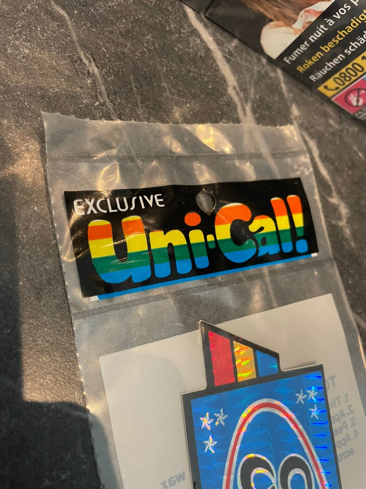 Exclusive Uni-Cal! Ford sticker, Ophalen of Verzenden, Nieuw, Auto of Motor