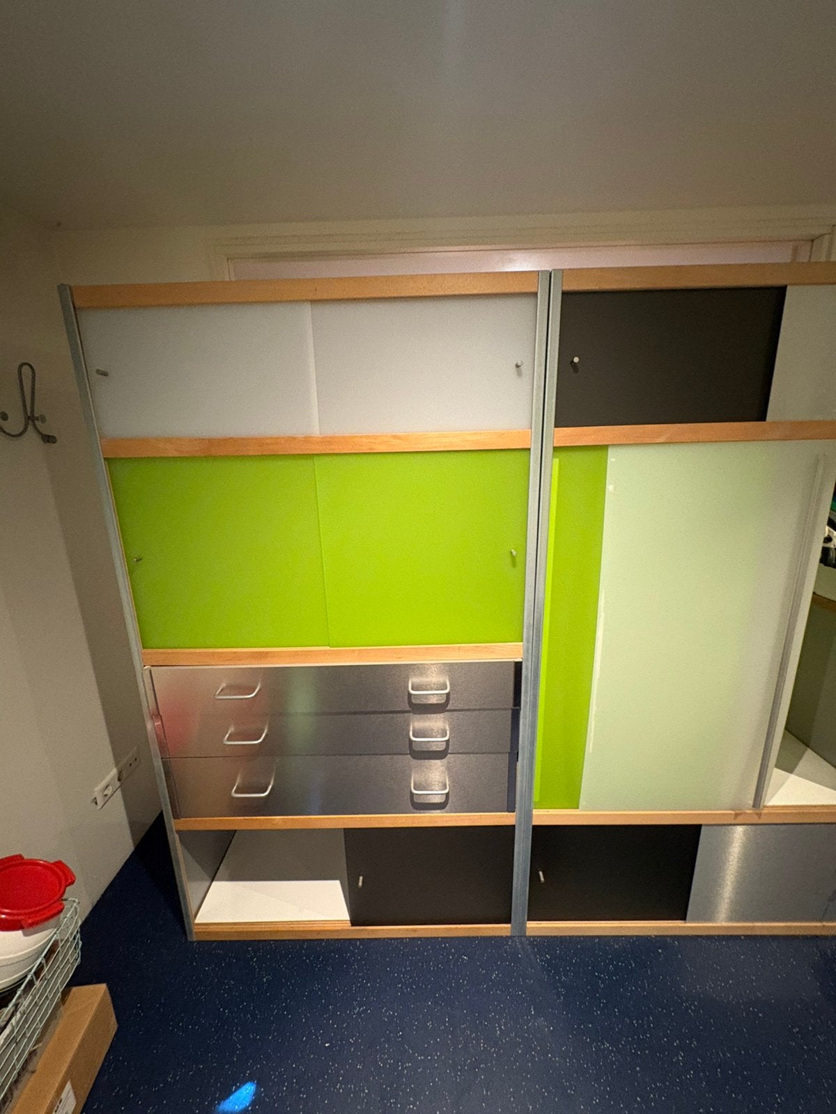 Kast, Huis en Inrichting, Kasten | Kledingkasten, Ophalen, Gebruikt, 25 tot 50 cm, 200 cm of meer