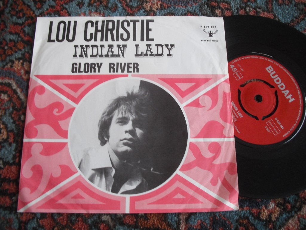 Lou Christie - Indian Lady., Cd's en Dvd's, Vinyl Singles, Ophalen of Verzenden, Gebruikt, Pop