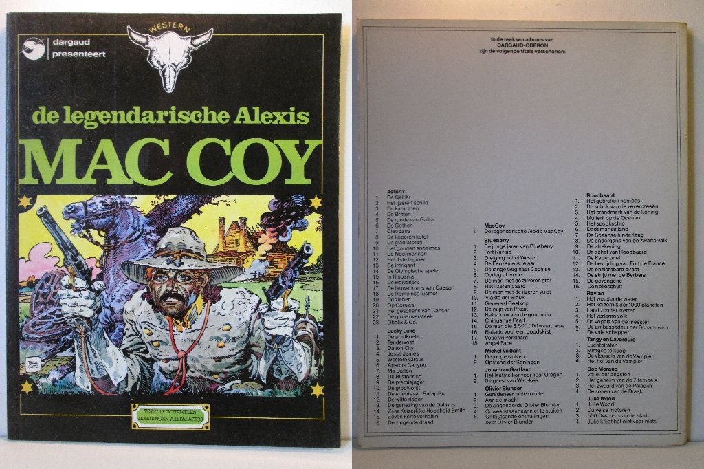 Mac Coy 1 - De legendarische Mac Coy (SC), Eén stripboek, Ophalen of Verzenden, Zo goed als nieuw, Antonio Palacios