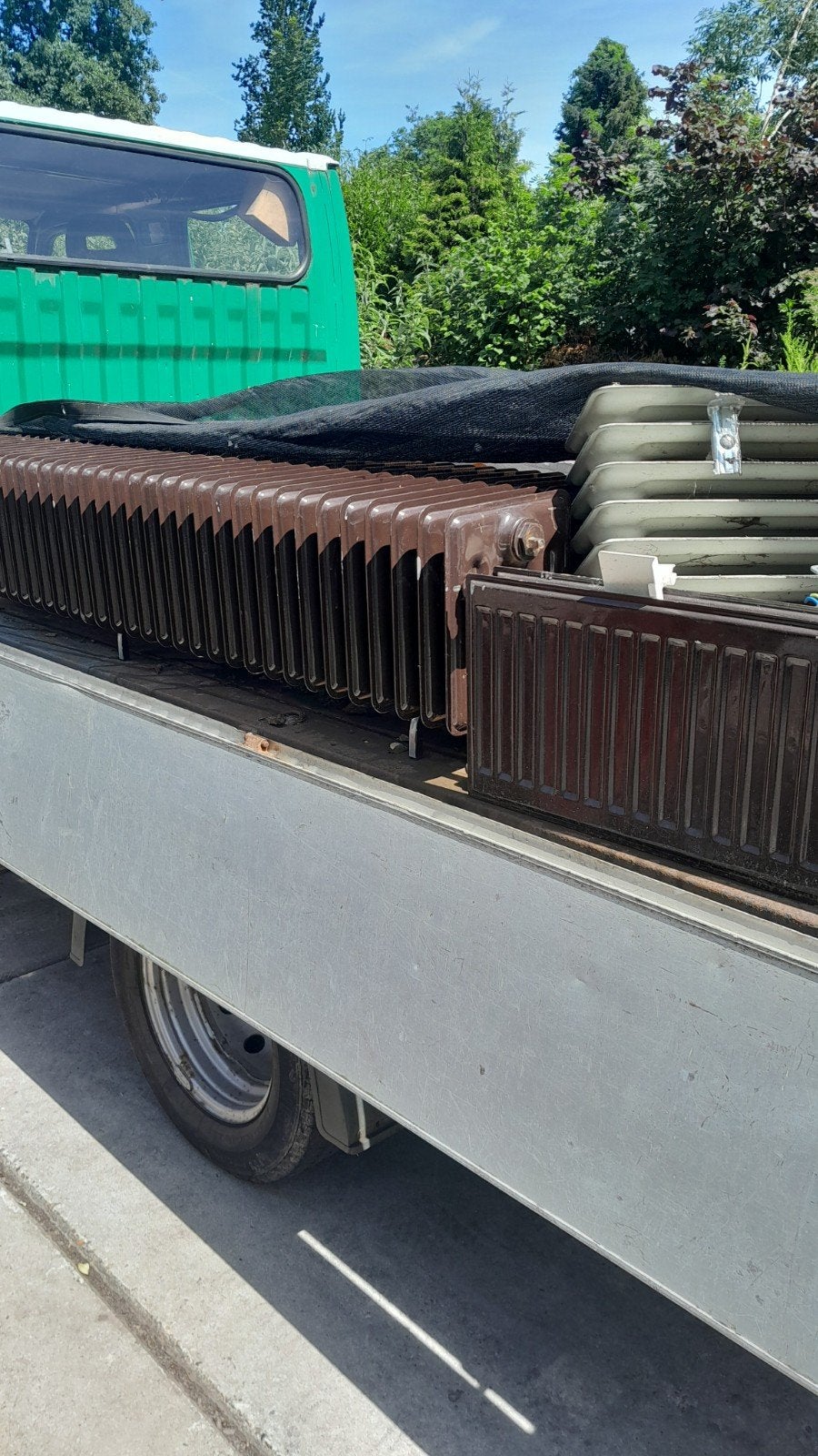 Retro radiatoren, Doe-het-zelf en Verbouw, Verwarming en Radiatoren, Ophalen, 30 tot 80 cm, Gebruikt, Radiator