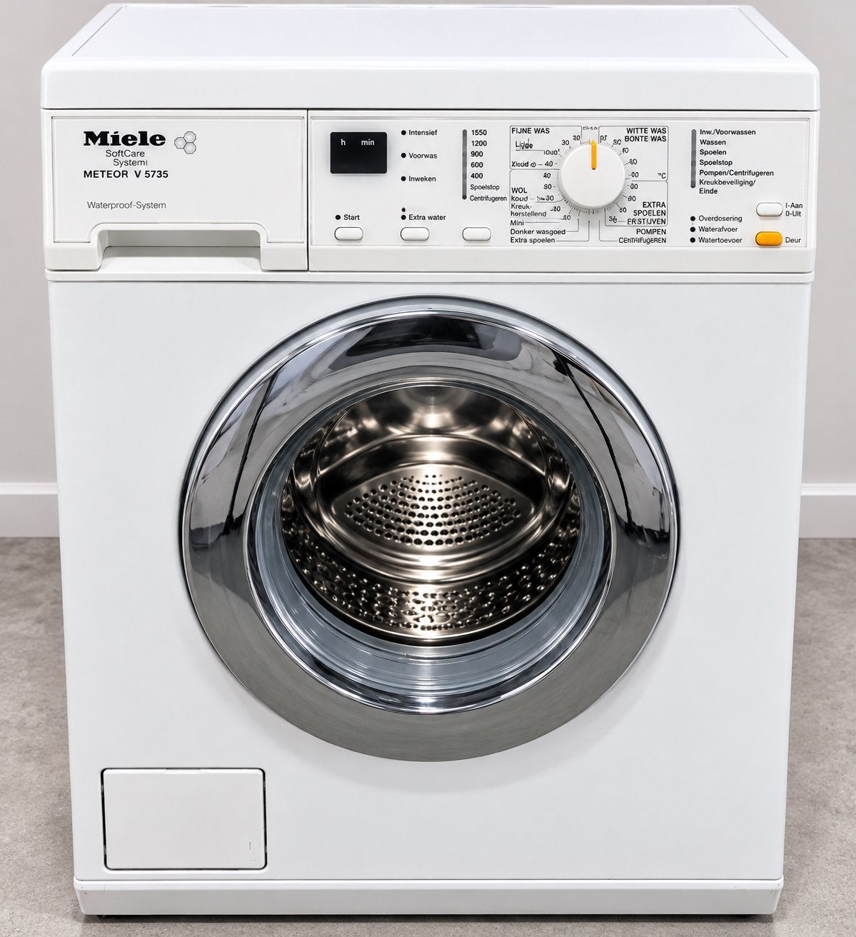Miele Meteor V5735 Wasmachine | SoftCare | Garantie, Witgoed en Apparatuur, Ophalen of Verzenden, Zo goed als nieuw, 85 tot 90 cm