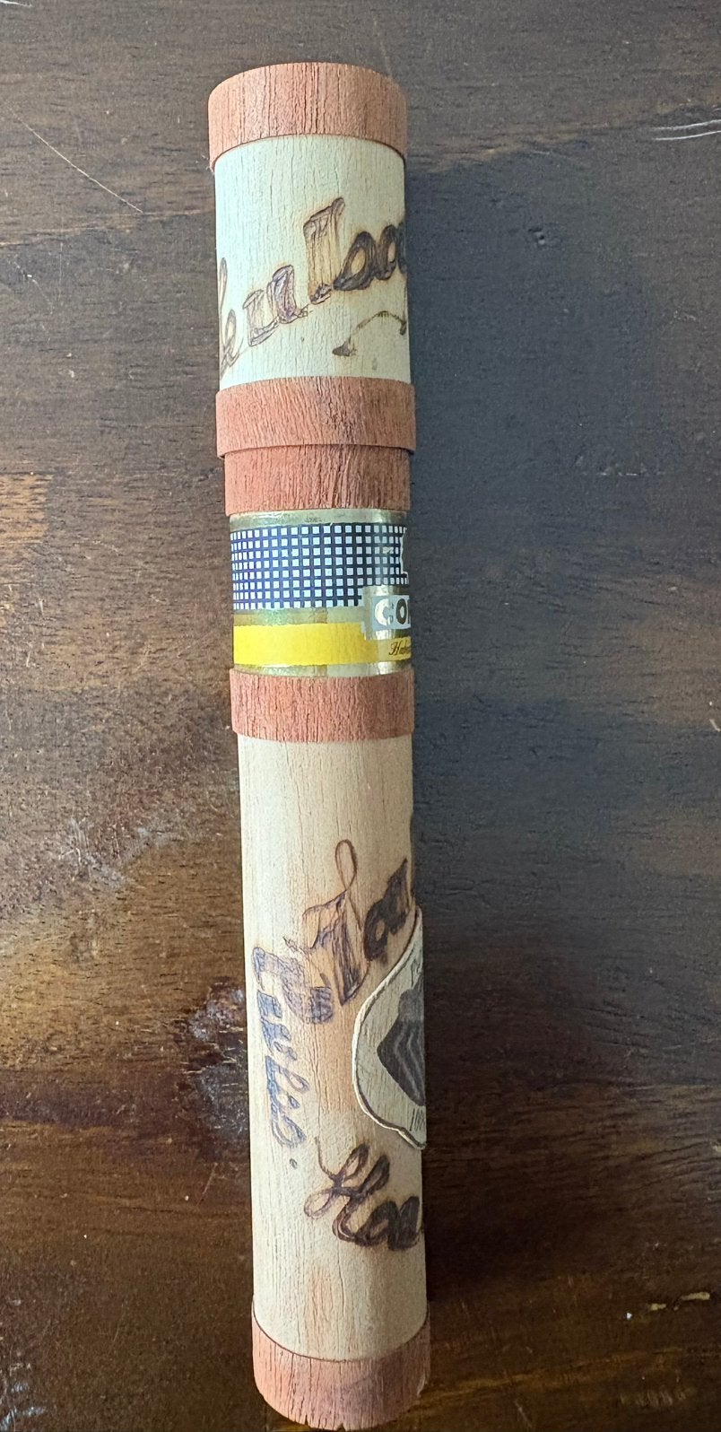 Sigarenkoker voor Cubaanse sigaar uit Cuba, Verzamelen, Ophalen of Verzenden, Zo goed als nieuw