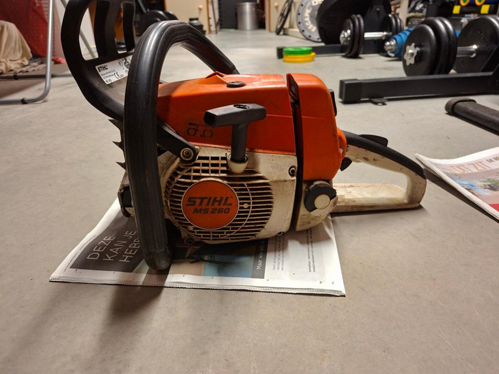 Stihl MS260 kettingzaag - Loopt niet, voor onderdelen, Ophalen, Gebruikt, Boomzaag, Stihl