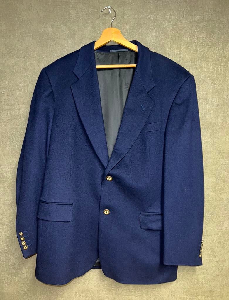 Windsor x loro piana blazer 100% wol blazer, Ophalen of Verzenden, Zo goed als nieuw, Maat 52/54 (L), Blauw