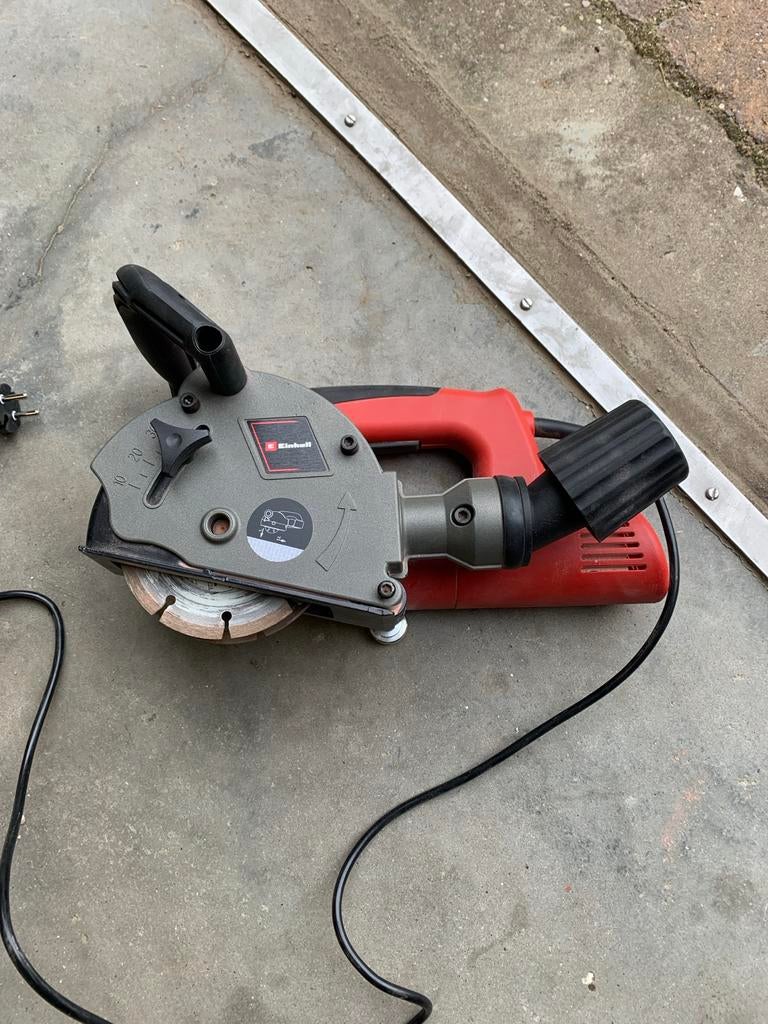 Einhell Muurfrees - Krachtige sleuvenzaag,, Ophalen, Zo goed als nieuw, 1200 watt of meer, Overige typen