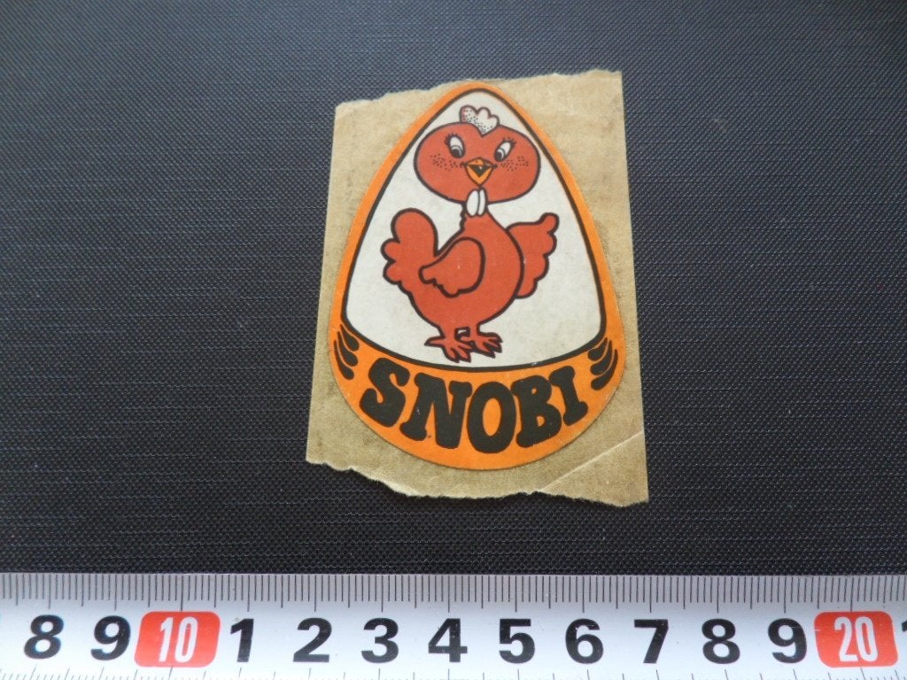 sticker kip ei SNOBI, Ophalen, Zo goed als nieuw