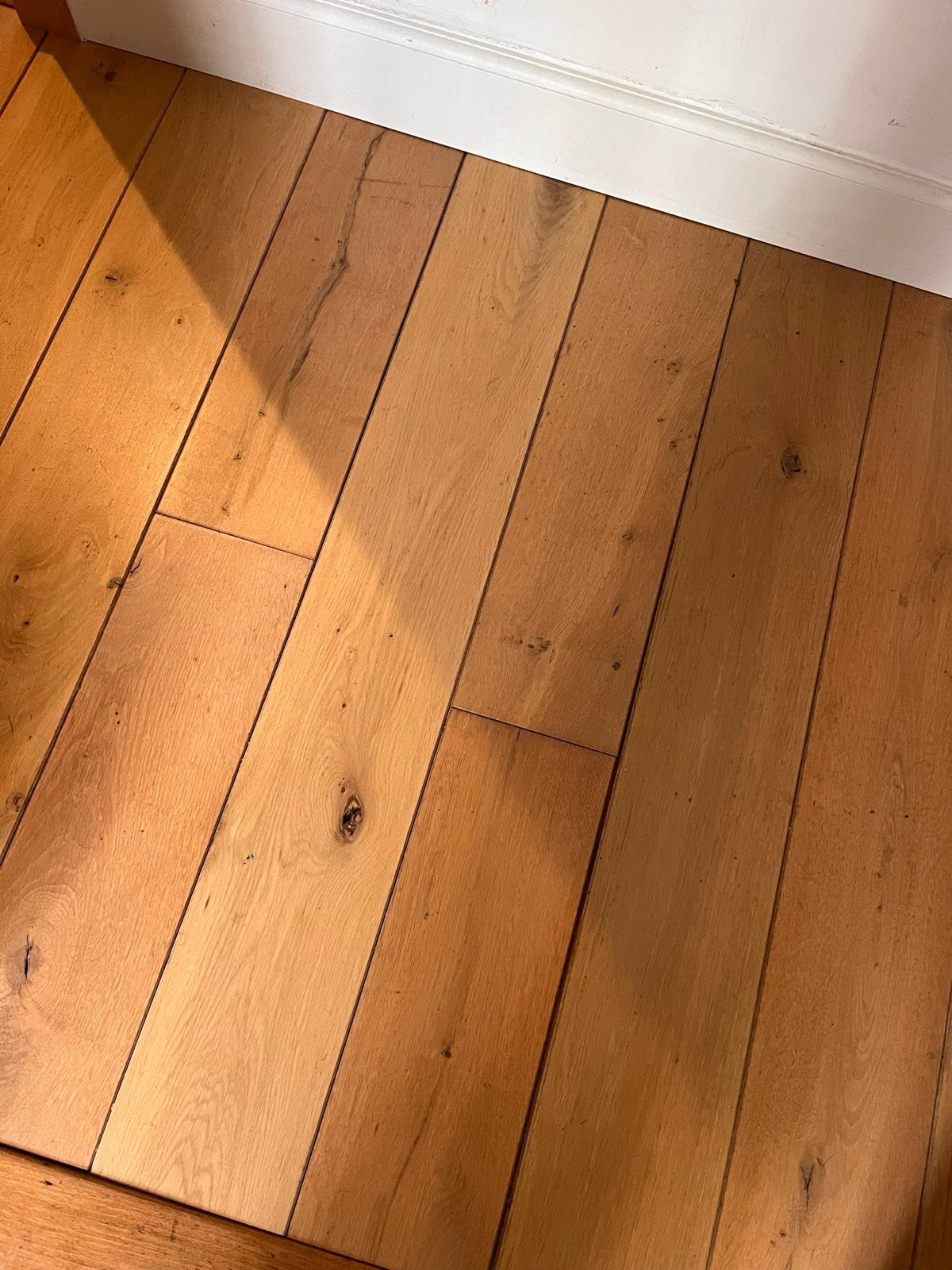 Restanten houten vloerdelen - 15,5 cm breed - Diverse lengte, Ophalen, Gebruikt, Minder dan 25 mm, Plank