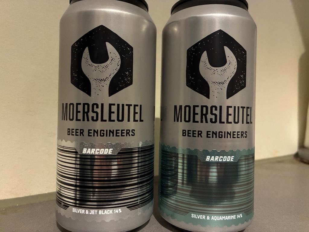 Moersleutel bieren — 2x Barcode, Verzamelen, Biermerken, Ophalen of Verzenden, Nieuw, Flesje(s), Overige merken