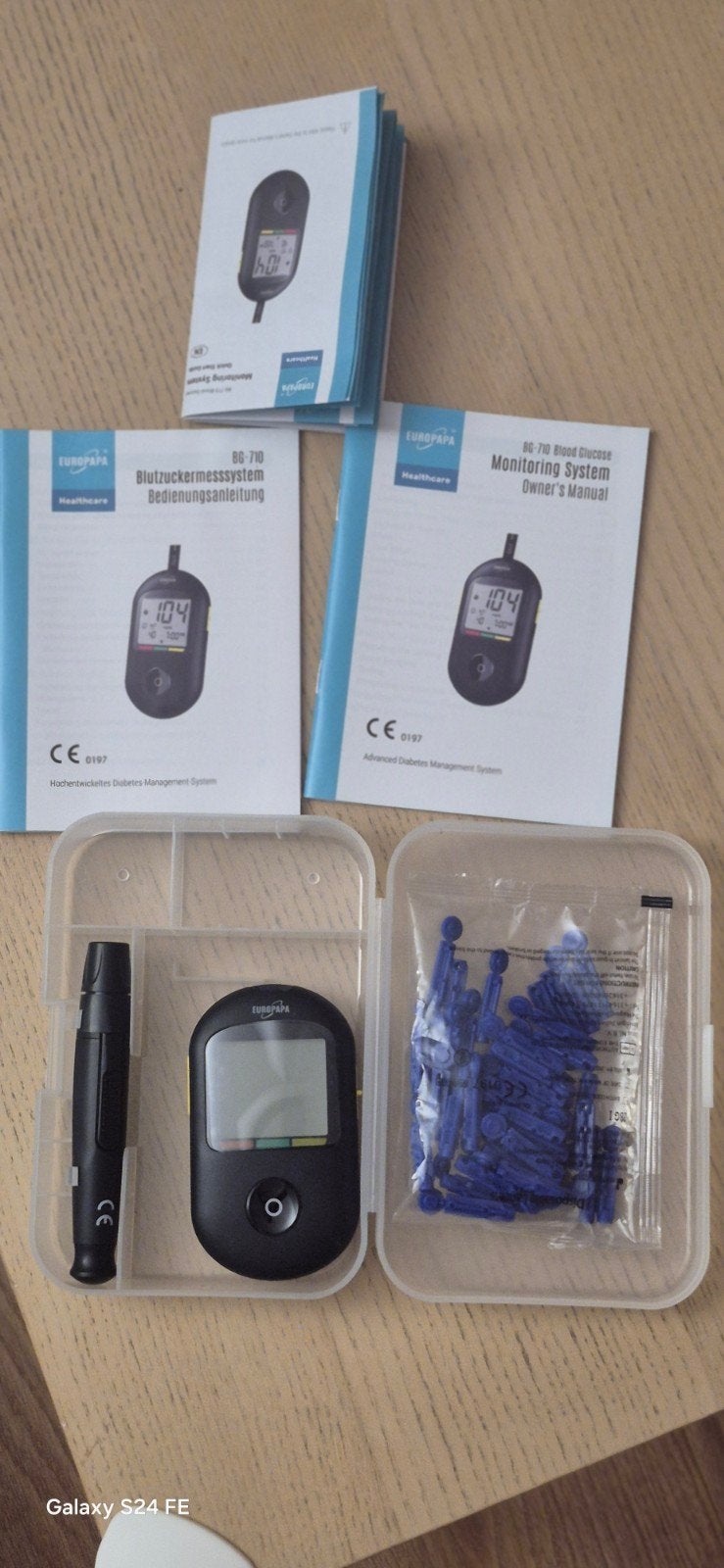 Europapa blood glucose meter, Diversen, Verpleegmiddelen, Ophalen, Zo goed als nieuw
