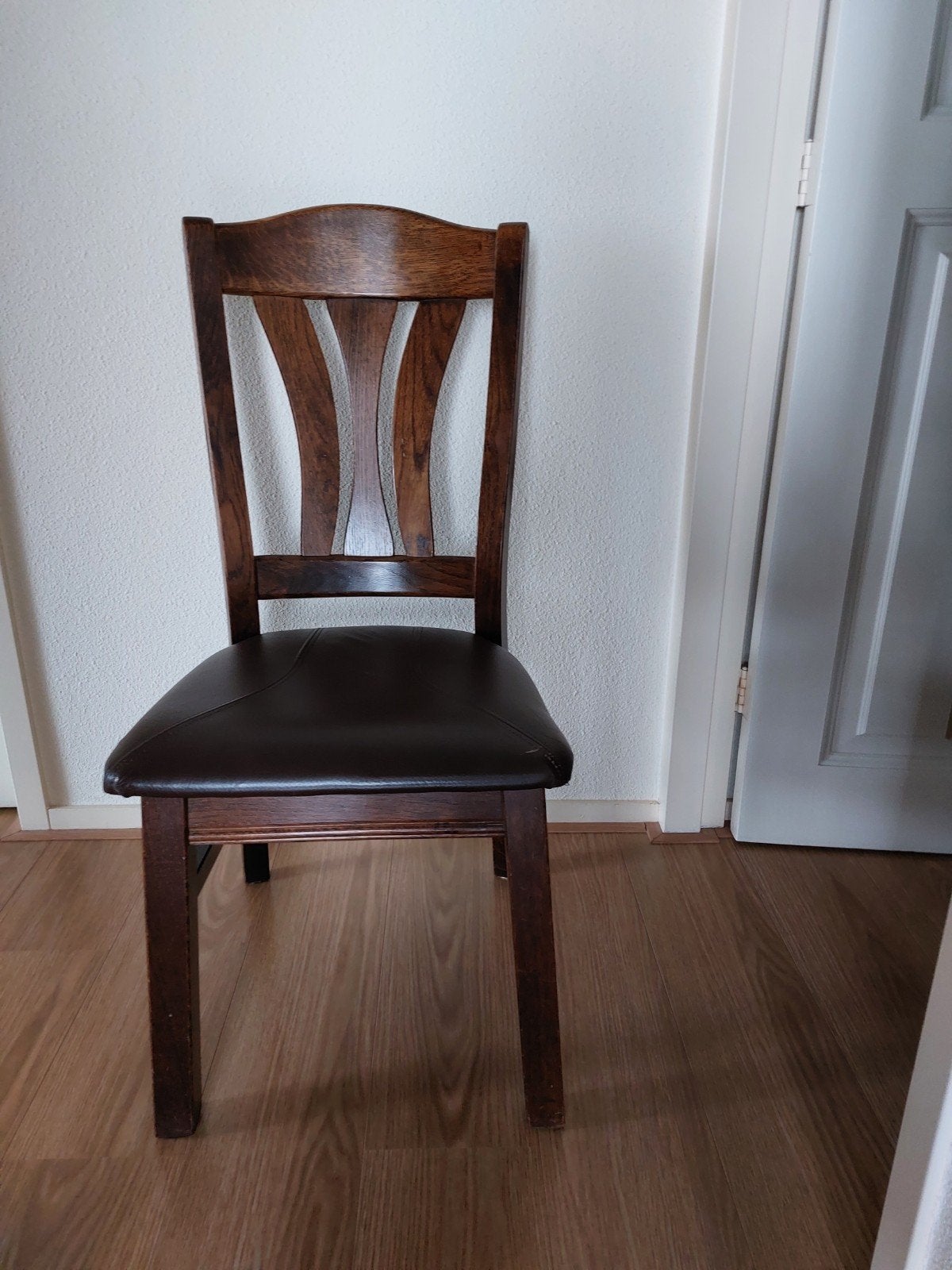 2 stoelen, Ophalen, Gebruikt, Bruin